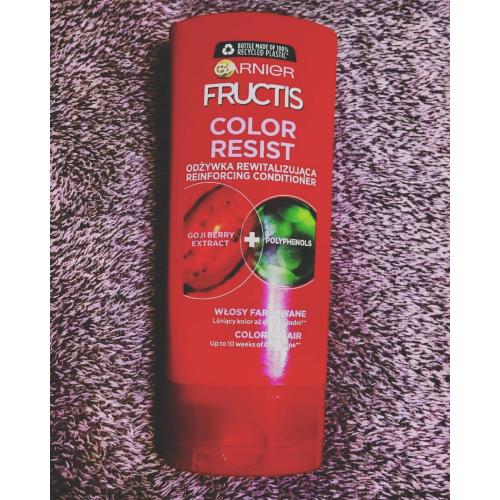 Garnier Fructis, Color Resist, Odżywka wzmacniająca z ekstraktem z jagód Acai (nowa wersja) - opinie | zdjęcie do recenzji od 36ef31b46d5c60c08543c1dc91b29f85c2bc3e98_668486cf2a0bd - 2