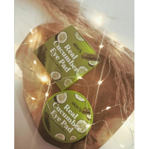 SKIN79 Real Cucumber Eye Pad (Ogórkowe płatki nawilżająco-kojące na oczy) - opinie | zdjęcie do recenzji od mala_222 - 1
