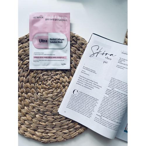 Glamfox Ultra, Revital Collagen Solution Mask (Rewitalizująca kolagenowa maska w płachcie do skóry przesuszonej i dojrzałej) - opinie | zdjęcie do recenzji od Ksenkaa121