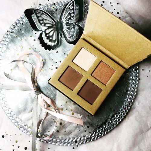 Omnia Botanica Paleta cieni do powiek quattro - opinie | zdjęcie do recenzji od ladybeatrycze - 2