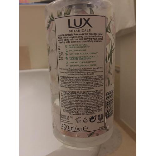 Lux Botanicals Freesia & Tea Tree Oil Hand Wash (Mydło w płynie) - opinie | zdjęcie do recenzji od blekit_nieba - 2