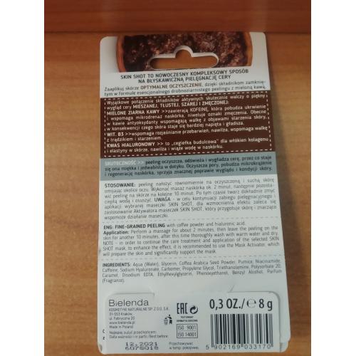 Bielenda Skin Shot Ampoule Peel Coffee Powder (Peeling drobnoziarnisty) - opinie | zdjęcie do recenzji od Gogo145 - 5