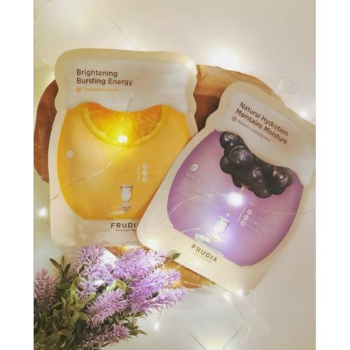 Frudia Natural Hydration Maintains Moisture, Blueberry Hydrating Mask (Nawilżająca maska w płacie) - opinie | zdjęcie do recenzji od mala_222 - 1