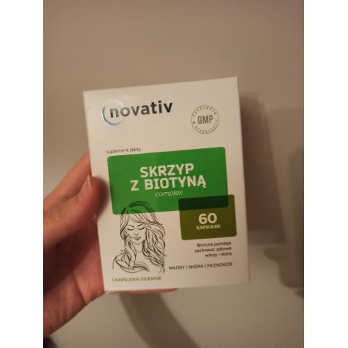 Novativ Skrzyp z biotyną Suplement diety - opinie | zdjęcie do recenzji od MartaSroczka