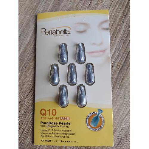 Equilibra Perlabella, Q10, Anti - Aging Face Pure Dose Pearls (Kapsułki do twarzy z koenzymem Q10) - opinie | zdjęcie do recenzji od asNia7