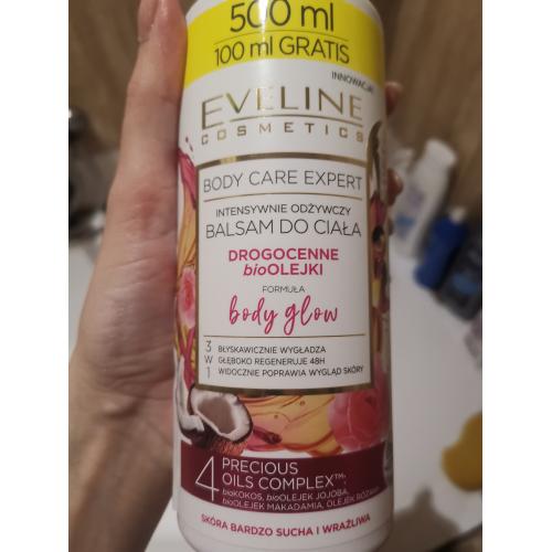 Eveline Cosmetics Body Care Expert, Intensywnie odżywczy balsam do ciała `Body Glow` - opinie | zdjęcie do recenzji od Dariaalexin