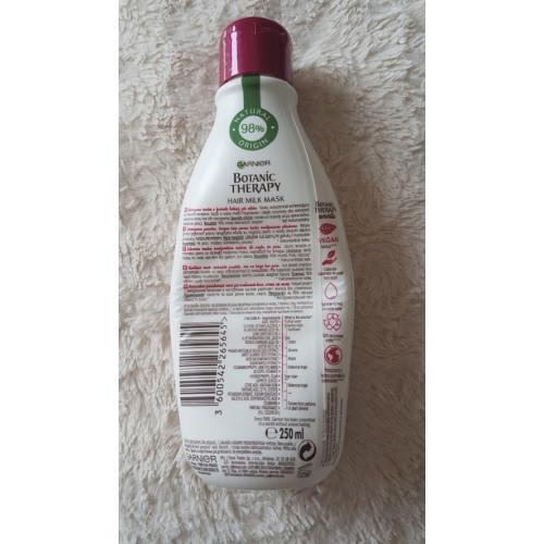 Garnier Botanic Therapy, Hair Milk Mask Wzmacniająca Rycyna, Maska do włosów osłabionych z tendencją do łamliwości - opinie | zdjęcie do recenzji od AgaB1998 - 2