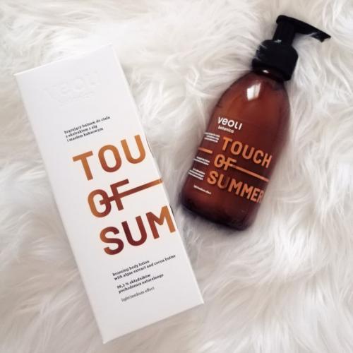 Veoli Botanica Touch of Summer, Brązujący balsam do ciała z ekstraktem z alg i masłem kakaowym - opinie | zdjęcie do recenzji od MissYou00