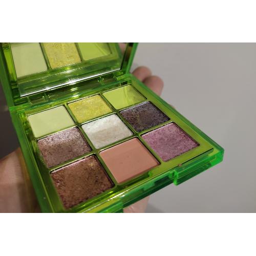 Huda Beauty Neon Obsessions, Neon Green Eyeshadow Palette (Paleta cieni do powiek) - opinie | zdjęcie do recenzji od black_moth
