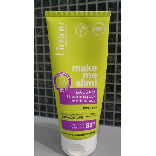 Lirene Dermoprogram Make Me Slim!, Balsam ujędrniająco -modelujący - opinie | zdjęcie do recenzji od mariolka74