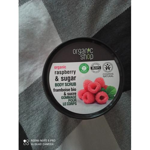 Organic Shop Raspberry & Sugar, Body Polish (Scrub do ciała `Malina`) - opinie | zdjęcie do recenzji od daria_tkaczyk - 1