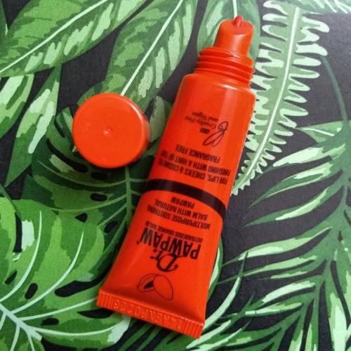 Dr Paw Paw Multipurpose Tinted Outrageous Orange Balm (Wielofunkcyjny balsam do ust pomarańczowy) - opinie | zdjęcie do recenzji od sie_wypowiem - 1