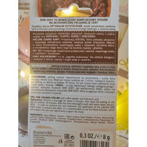 Bielenda Skin Shot Ampoule Peel Coffee Powder (Peeling drobnoziarnisty) - opinie | zdjęcie do recenzji od mala_222 - 2