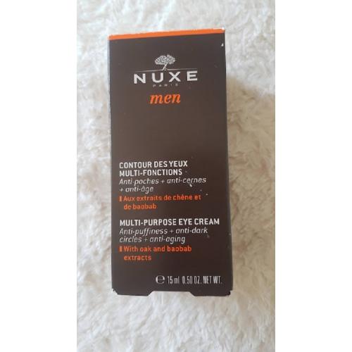 Nuxe Men, Multi-purpose Eye Cream (Przeciwzmarszczkowy krem pod oczy przeciw obrzękom i cieniom) - opinie | zdjęcie do recenzji od AgaB1998 - 1