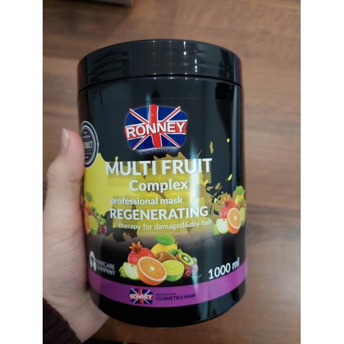 Ronney Multi Fruit Complex, Professional Regenerating  Mask (Maska regenerująca włosy zniszczone) - opinie | zdjęcie do recenzji od youropinion23