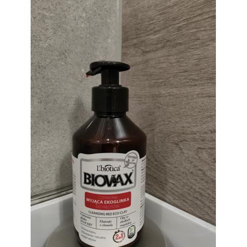 L'biotica Biovax Czerwona myjąca ekoglinka do włosów - opinie | zdjęcie do recenzji od Staria - 1
