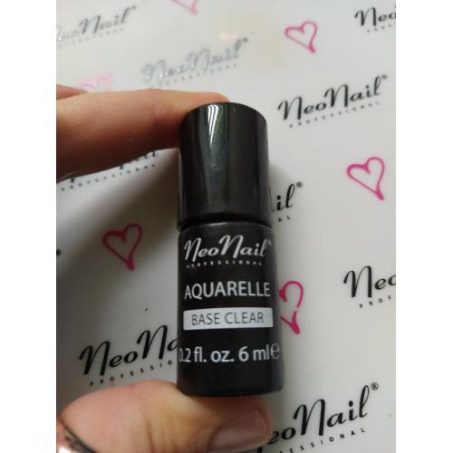 NeoNail Aquarelle, Base Clear (Bezbarwna baza do lakieru Aquarelle) - opinie | zdjęcie do recenzji od AnnNowa