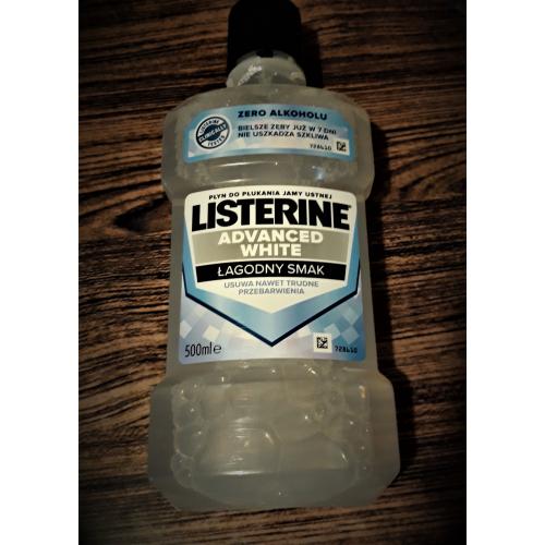 Listerine Advanced White, Płyn do płukania ust `Łagodny smak` - opinie | zdjęcie do recenzji od Andromeda1966
