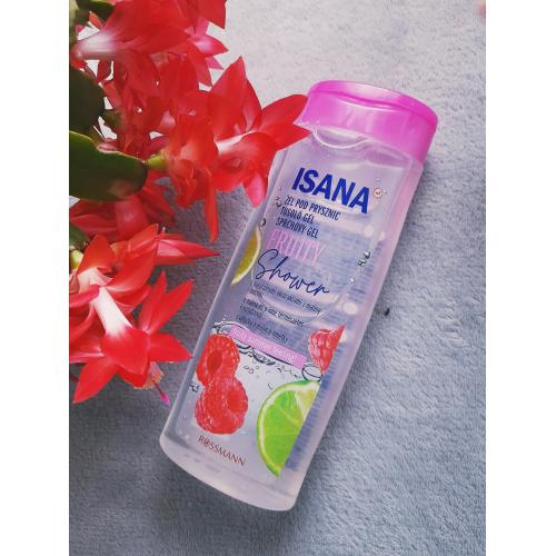 Isana Fruity Shower Duschgel (Żel pod prysznic z ekstraktem z malin i limonki) - opinie | zdjęcie do recenzji od kinga_g91