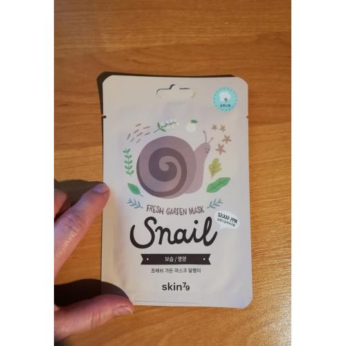 SKIN79 Fresh Garden, Snail Mask (Maska w płacie z filtratem ze ślimaka) - opinie | zdjęcie do recenzji od Ivonek38