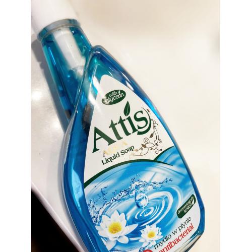 Attis Aqua, Antibacterial Liquid Soap (Mydło antybakteryjne w płynie) - opinie | zdjęcie do recenzji od 123eliza96