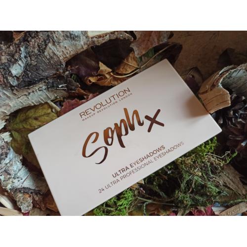 Revolution Beauty (Makeup Revolution) Soph X, Eyeshadow Palette (Paleta 24 cieni do powiek) - opinie | zdjęcie do recenzji od Funfeleq - 1
