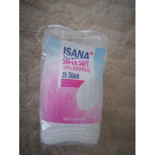 Isana Maxi Watepads Super Soft (Płatki kosmetyczne maxi super miękkie) - opinie | zdjęcie do recenzji od Gosiagos87 - 1