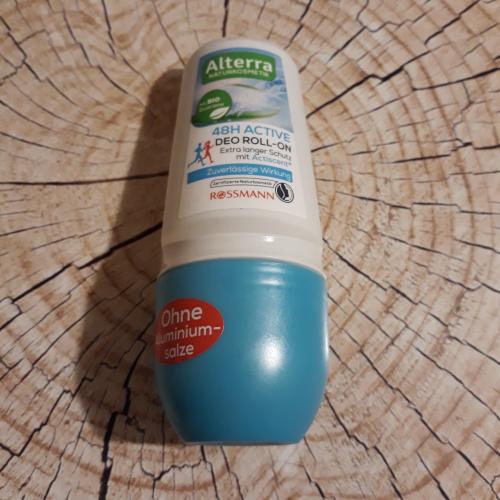 Alterra Active Deo Roll-on  Extra langer Schutz mit Actiscent 48h (Dezodorant w kulce) - opinie | zdjęcie do recenzji od Andromeda1966 - 1