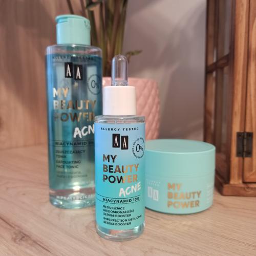 AA My Beauty Power Acne, Złuszczający tonik `Niacynamid 5%` - opinie | zdjęcie do recenzji od renieczka - 1
