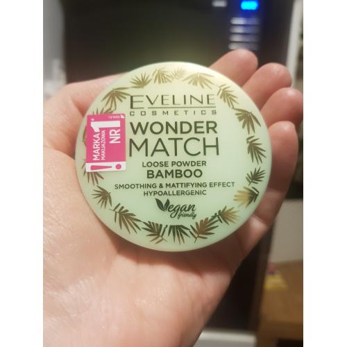 Eveline Cosmetics Wonder Match, Bamboo Loose Powder (Bambusowy puder sypki wygładzająco-matujący) - opinie | zdjęcie do recenzji od Ata77