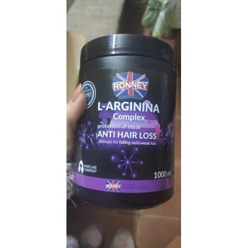 Ronney L-Arginina Complex, Professional Anti Hair Loss Mask (Maska do włosów słabych i nadmiernie wypadających) - opinie | zdjęcie do recenzji od joaska1992