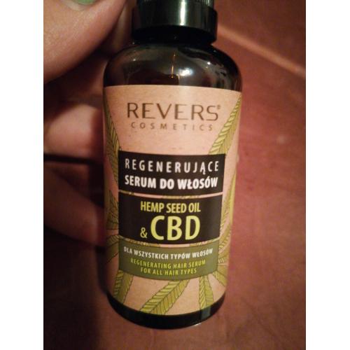 Revers Cosmetics Hemp Seed Oil & CBD, Regenerujące serum do włosów z naturalnym olejem konopnym z CBD - opinie | zdjęcie do recenzji od Klaudia11221