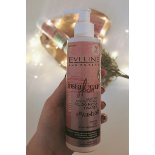 Eveline Cosmetics Insta Skin Care, Głęboko oczyszczający żel do mycia twarzy - opinie | zdjęcie do recenzji od mala_222
