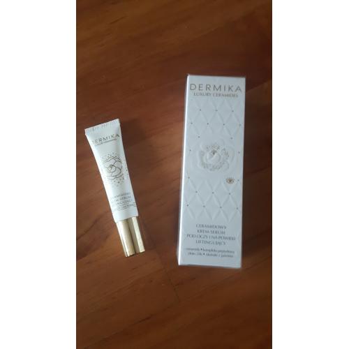 Dermika Luxury Ceramides, Ceramidowy krem-serum pod oczy i na powieki - opinie | zdjęcie do recenzji od MartaSowka - 2
