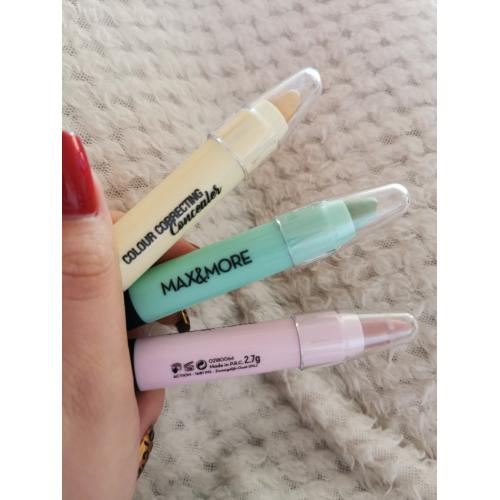Max & More Colour Correcting Concealer (Sztyfty korygujące) - opinie | zdjęcie do recenzji od sylwia11221