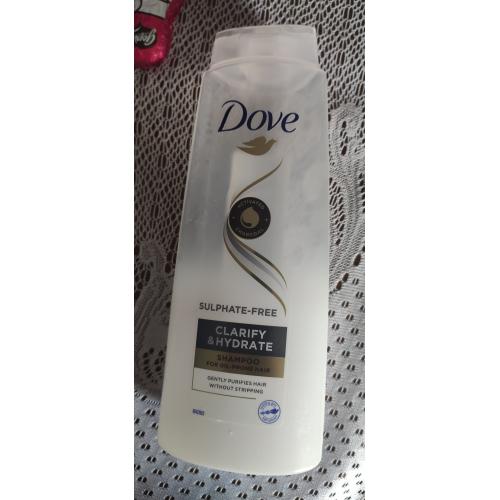 Dove Clarify & Hydrate, Sulphate-free Shampoo (Szampon do włosów ochronno-nawilżający bez SLS) - opinie | zdjęcie do recenzji od joaska1992