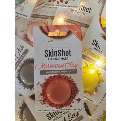 Bielenda Skin Shot Ampoule Mask Moroccan Clay (Regenerująca maseczka) - opinie | zdjęcie do recenzji od mala_222 - 1