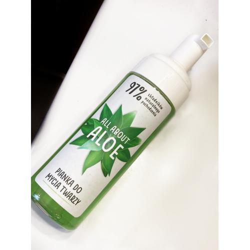 All About Aloe Pianka do mycia twarzy - opinie | zdjęcie do recenzji od 123eliza96