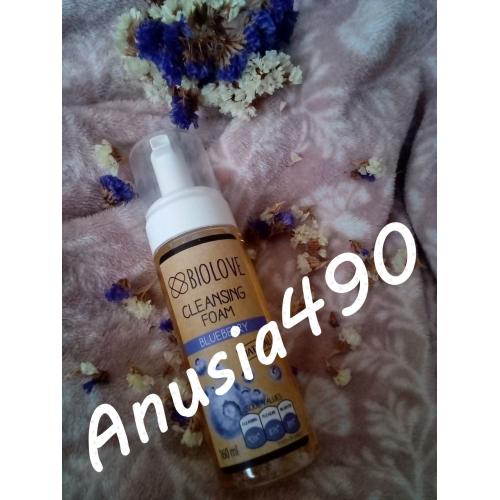 Biolove Blueberry, Cleansing Foam (Pianka do mycia twarzy `Borówka`) - opinie | zdjęcie do recenzji od Anusia490