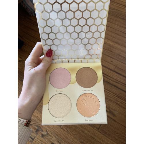 Beauty Bakerie Milk & Honey Highlighting Palette (Paleta konturująca) - opinie | zdjęcie do recenzji od Golden_Texas_Rose - 2