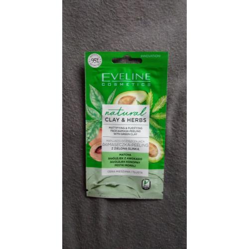 Eveline Cosmetics Natural Clay & Herbs, Matująco-oczyszczajaca biomaseczka-peeling z zieloną glinką - opinie | zdjęcie do recenzji od 89fc2c2171a4d4a9893395074bafff4943c513c5_62cb5a01d2b5d