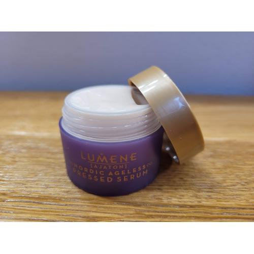 Lumene Ajaton, Nordic Ageless, Radiant Youth, Pressed Serum (Serum do twarzy) - opinie | zdjęcie do recenzji od Rumcykiewicz