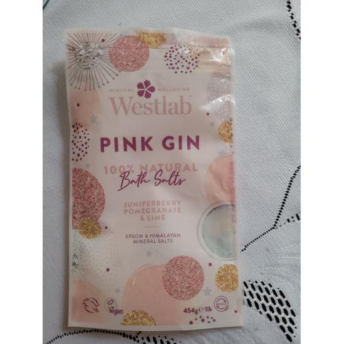 Westlab Pink Gin Bath Salts (Rewitalizująco-oczyszczająca sól do kąpieli `Owoc jałowca, granat i limonka`) - opinie | zdjęcie do recenzji od AnnBelle28