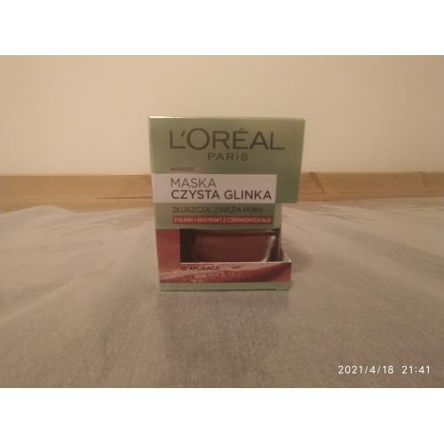 L'Oreal Paris Skin Expert, Czysta Glinka, Maska złuszczająco - wygładzająca - opinie | zdjęcie do recenzji od Edytaj7