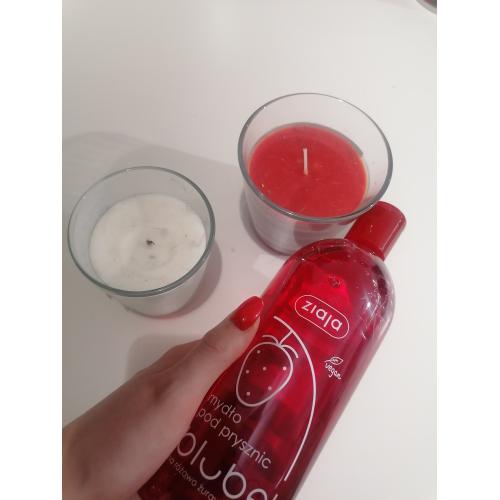 Ziaja Blubel, Mydło pod prysznic 'Żurawina i poziomka' - opinie | zdjęcie do recenzji od blondeinbeauty
