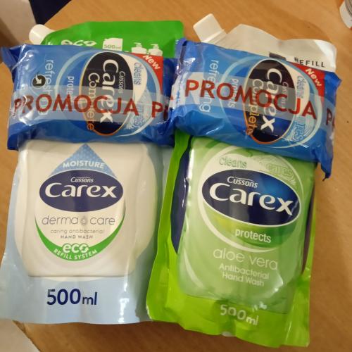 Carex Aloe Vera, Antibacterial Hand Wash (Antybakteryjne mydło w płynie) - opinie | zdjęcie do recenzji od Moniula93 - 1