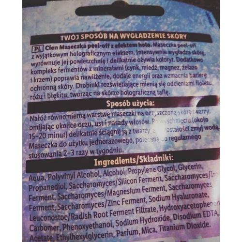 Cien Maseczka peel-off z efektem holo - opinie | zdjęcie do recenzji od 36ef31b46d5c60c08543c1dc91b29f85c2bc3e98_668486cf2a0bd - 3