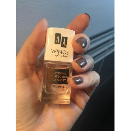 AA Wings of Color Extreme Protection Top Coat Gel Shine (Lakier nawierzchniowy) - opinie | zdjęcie do recenzji od MartaSowka - 1