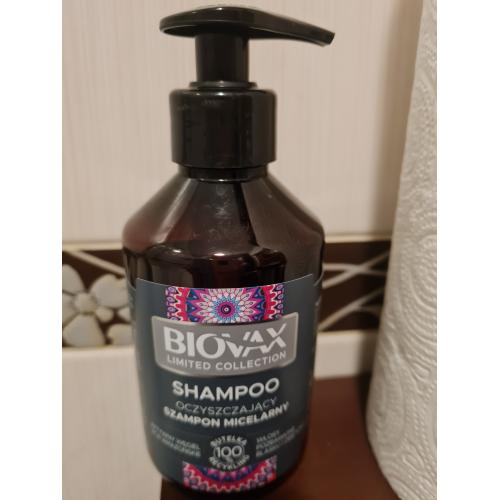 L'biotica Biovax Limited Collection, Aktywny węgiel i acai amazońskie, Oczyszczający szampon micelarny - opinie | zdjęcie do recenzji od Matrix02