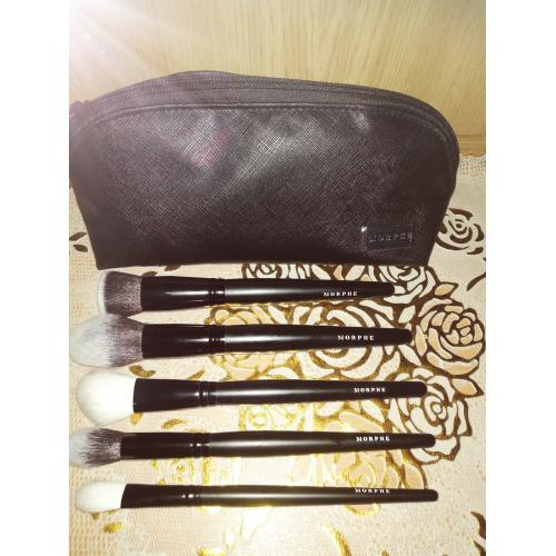 Morphe Brushes Face The Beat 5-Piece Brush (Zestaw 5 pędzli do twarzy + etui) - opinie | zdjęcie do recenzji od Ivonek38 - 1